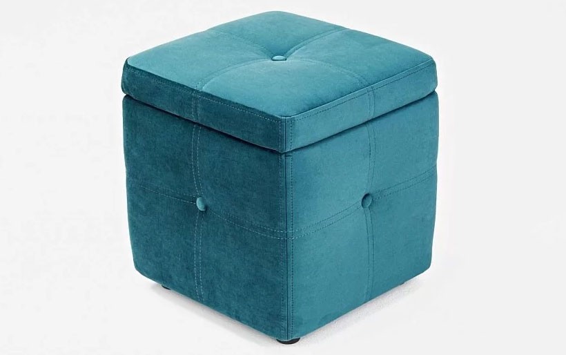 Пуфик «Квадро 1ПК» С Крышкой 