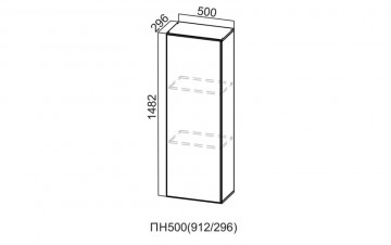 Пенал-надстройка «Модерн ПН500/912» 296
